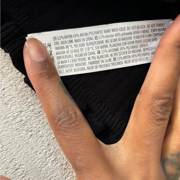 English Factory Ruffled-Edge Sweater Tank - Picture 7 of 8